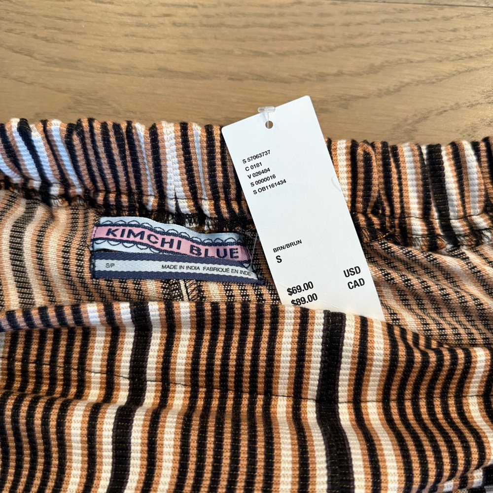 Urban Outfitters Kimchi Blue Striped Wide-Leg Pants - Picture 3 of 8